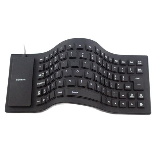 Flexible Mini Portable 85-key USB Wired Keyboard Say It On Tees Now