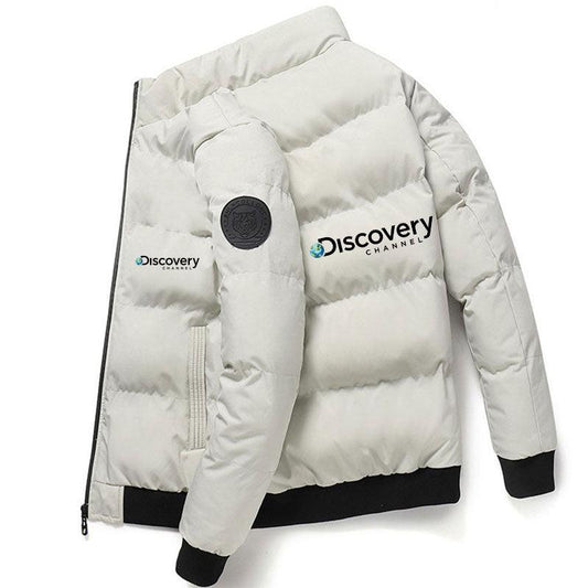 Men's Discovery Channel Brand Sports And Leisure Down Jacket - Say It On Tees Now