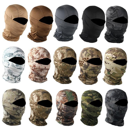 Full Face and Neck Camouflage Balaclava Scarf Cap Helmet Ski Cycling Winter Neck Head Warmer Tactical AirsoftLiner Say It On Tees Now
