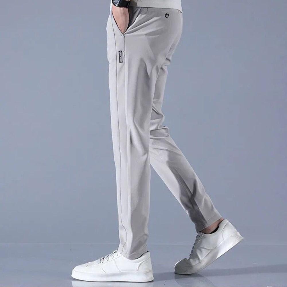 Amazon.com: Ombhsd Summer Casual Pants Men Wide Leg Pants Men Loose  Straight Pants Mens Light and Comfortable Trousers (Color : Gray, Size :  XX-Large) : Clothing, Shoes & Jewelry