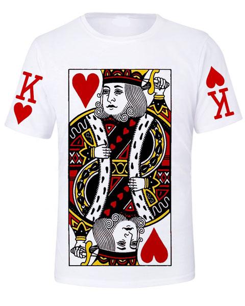 Men's King of Hearts  T-shirt CALVERA