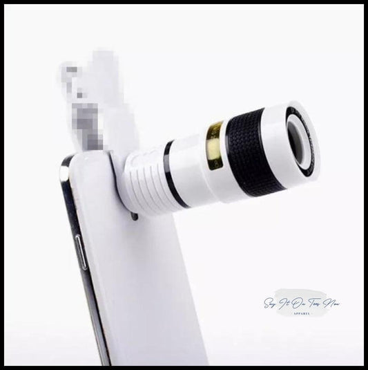 12x Smart Phone Focus Telephoto Lens Say It On Tees