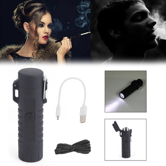 USB Charging Flameless Cigarette Lighter with Flashlight Say It On Tees Now