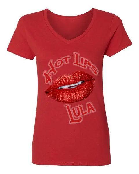 Women's Hot Lips T-shirt Say It On Tees Now